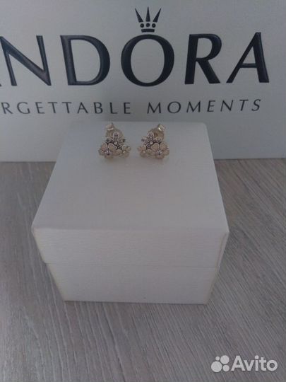 Серьги pandora