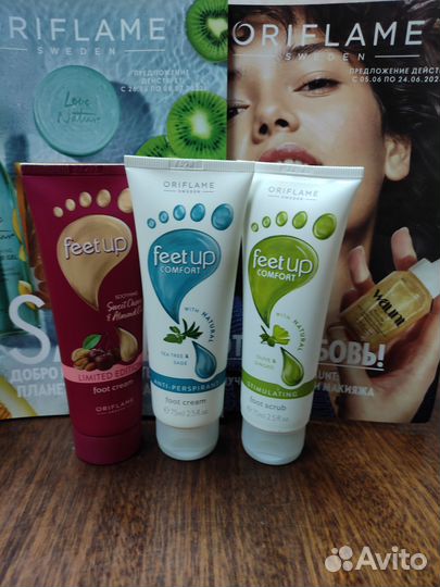 Спрей для ног, крем для ног