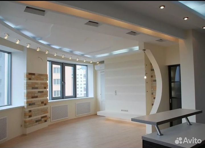 Ремонт, отделка квартир, коттеджей под ключ