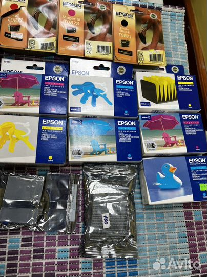 Картриджи для принтера epson А4/A3