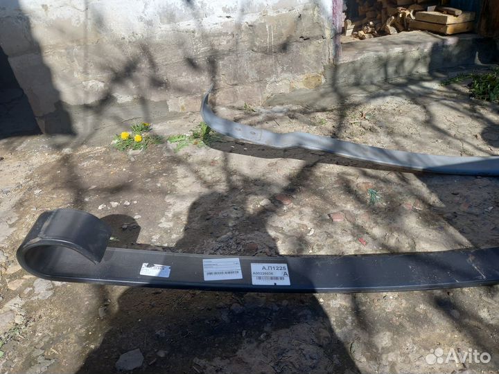 Листы рессоры маз ман