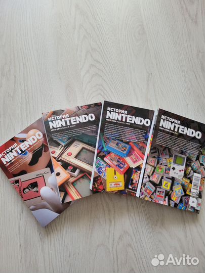 История Нинтендо/Nintendo: комплект из 4 книг