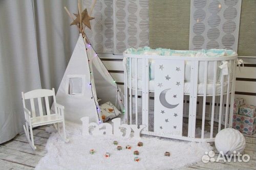 Детская кроватка трансформер