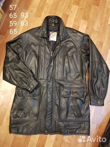 Кожаная куртка Тренч leather