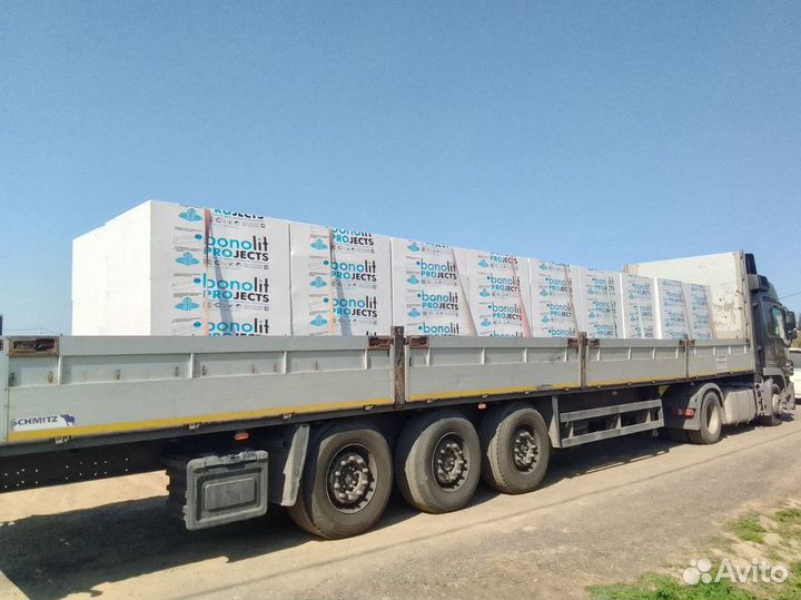 Газобетон Бонолит с Доставкой GZB-9262