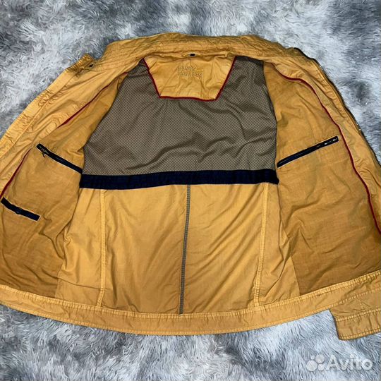 Винтажная куртка Globe-trotter в мото стиле