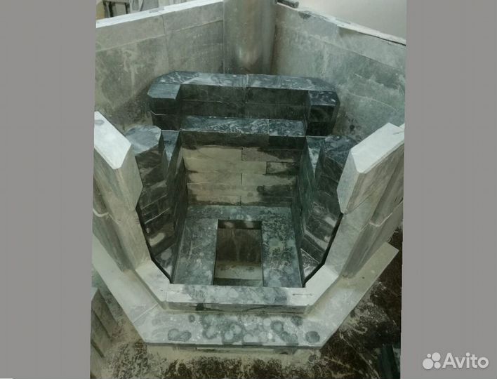 Печь камин талькомагнезит