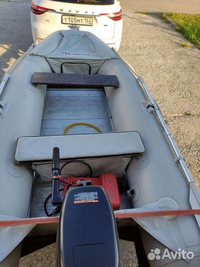 Лодка пвх с мотором и прицепом