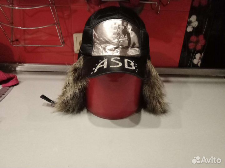 Бейсболка женская зимняя