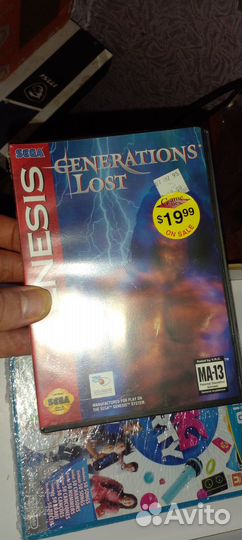 Generations Lost Sega Genesis, 1994 новая 1 в мире