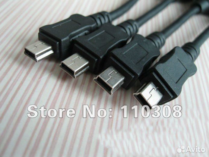 Кабель USB 2.0 (мама) mini -micro usb