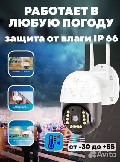 Видеонаблюдение с установкой