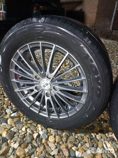 Диски с резиной r16 на митсубиши Лансер 10