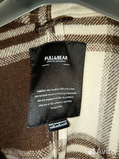 Куртка рубашка Pull&Bear, XL