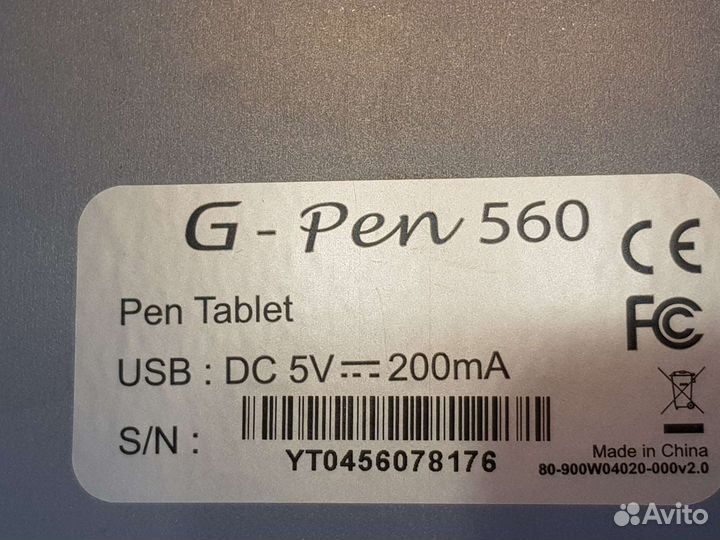 Планшет genius G-pen 560