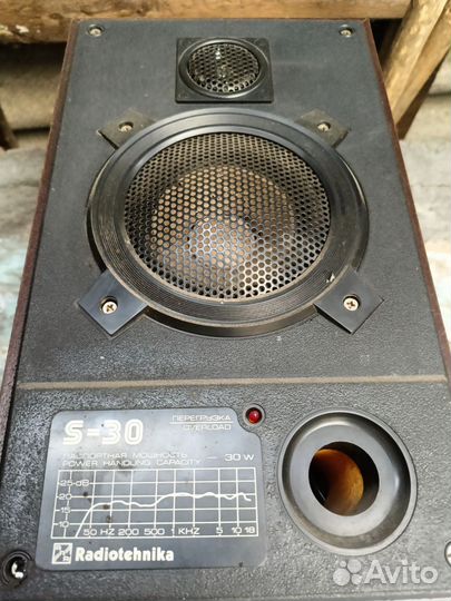 Акустические колонки радиотехника S30