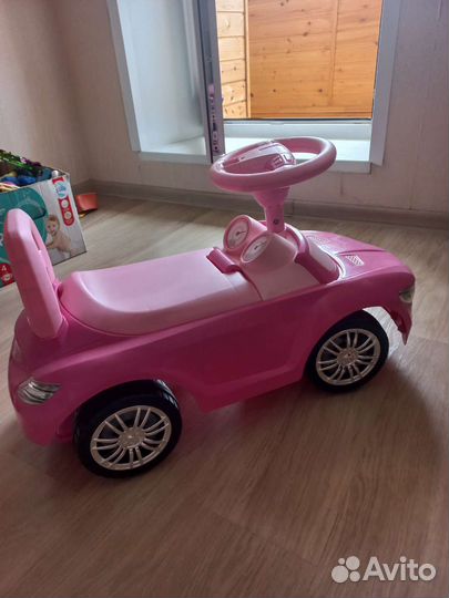 Детская машинка каталка полесье
