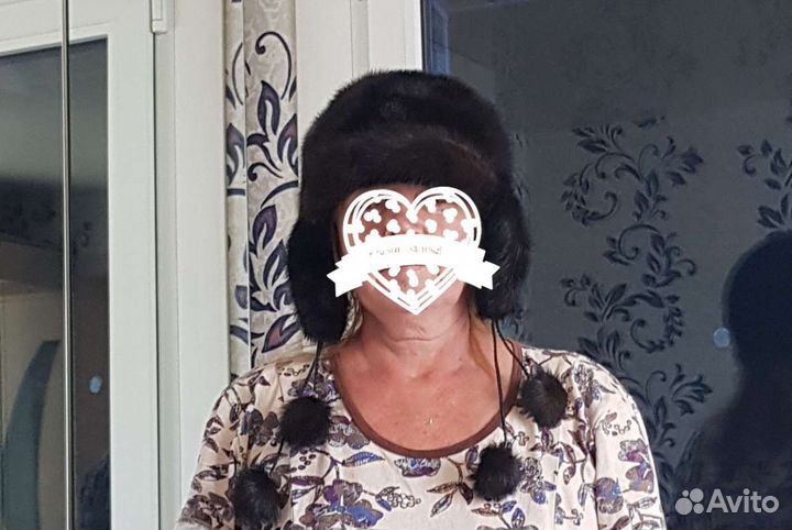 Шапка норковая