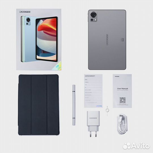 Планшет Doogee T20 8/256gb / Серый