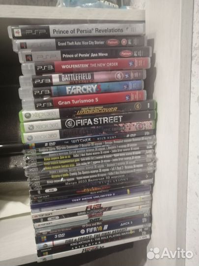Диски на pc, ps3, xbox 360