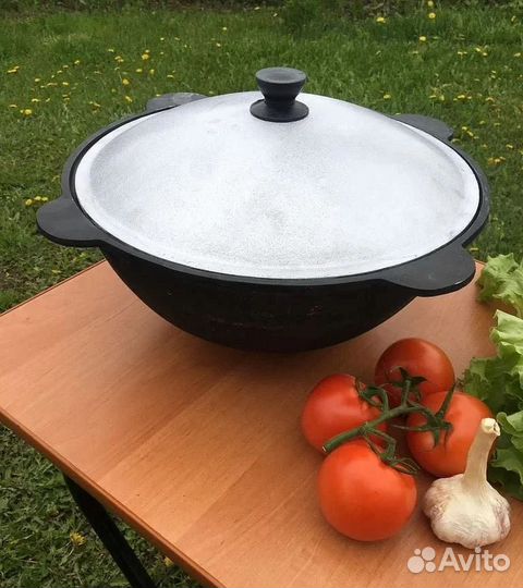 Казан чугунный