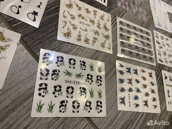 Наклейки для маникюра, дизайна ногтей