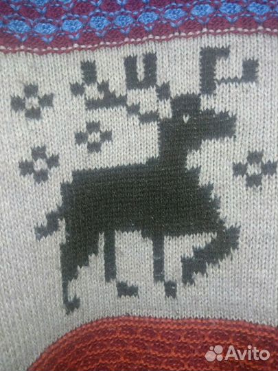 Кофта с оленями