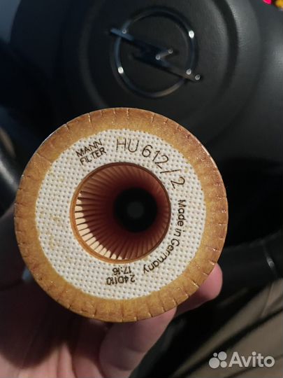 Масляный фильтр mann HU612/2X