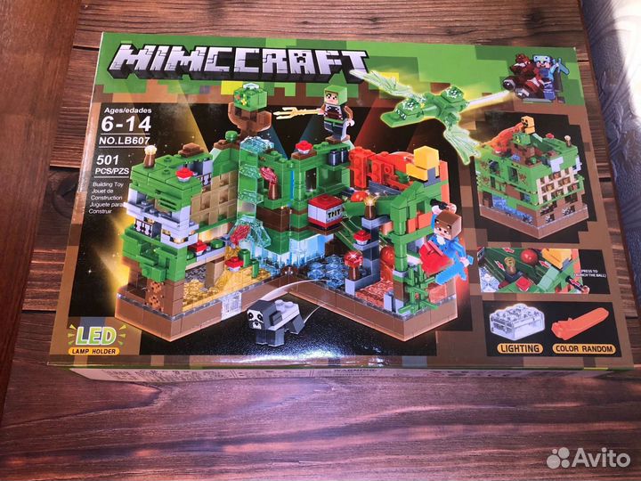 Конструктор детский minecraft