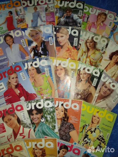 Журналы бурда и моден