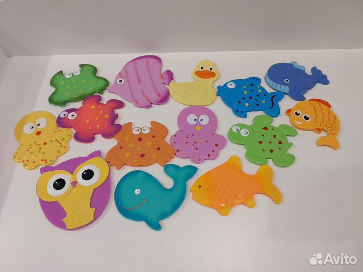 Игрушки на присоске/мини коврики