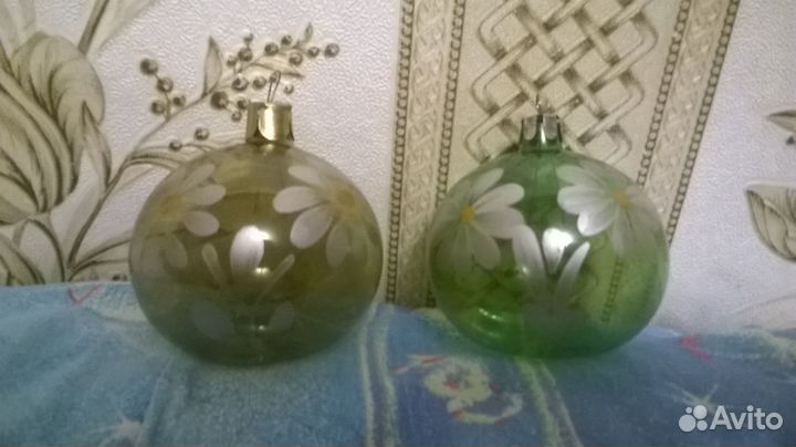 Елочные игрушки СССР 50-х г