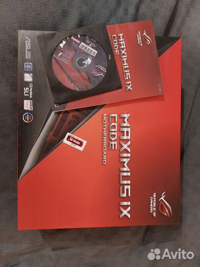 Материнская плата asus maximus IX