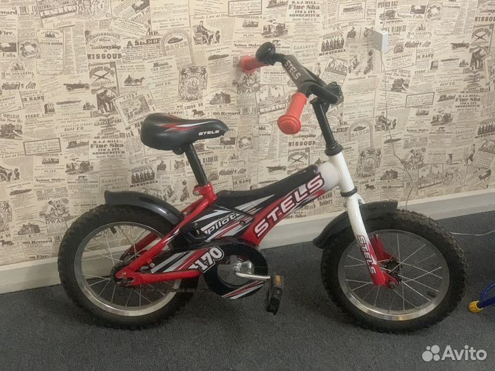 Детский велосипед stels 14