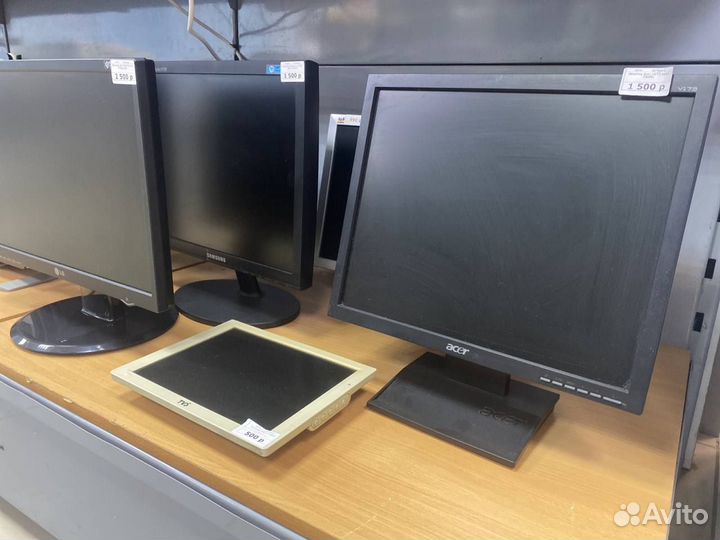 Мониторы ЖК бу гарантия