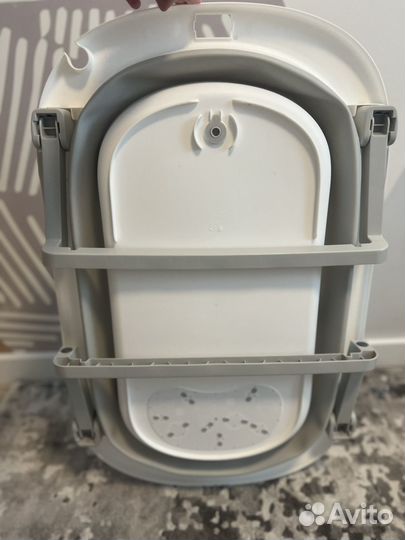 Ванночка детская складная и матрасик