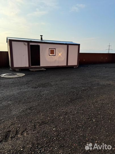 Баня вагончик