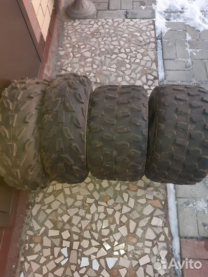 Резина б/у на квадроцыкл ямаха раптор700