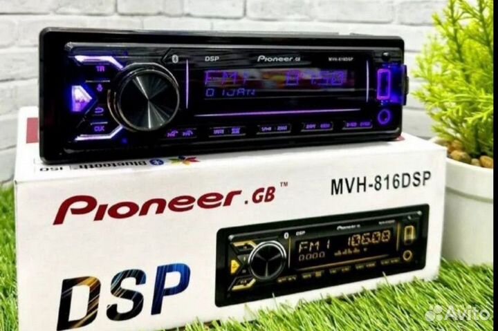 Магнитола процессорная 1Din pioneer 816 dsp