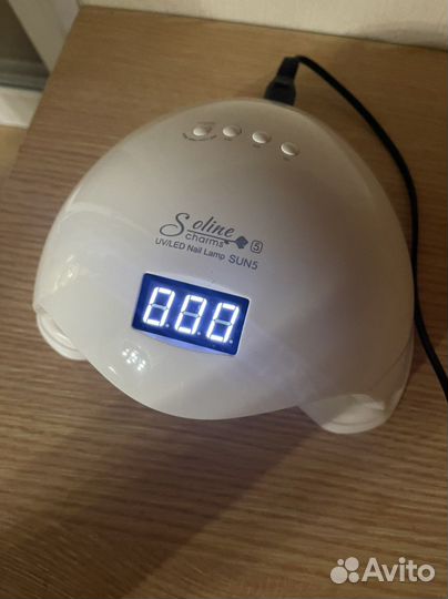 LED/UV Лампа для гель-лака sun 5 soline