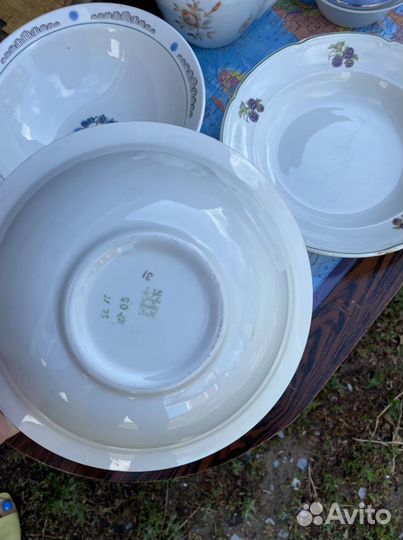 Фарфоровая посуда СССР
