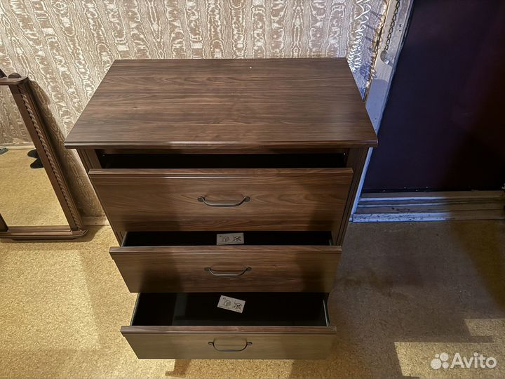 Комод IKEA Brusali 3 ящика