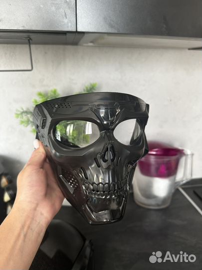 Шлем для страйкбола + маска череп