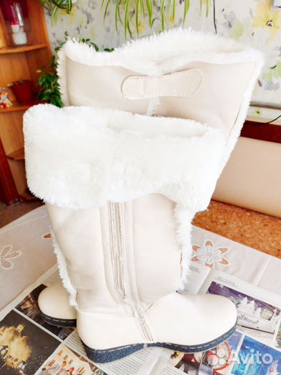 Зимние женские сапоги 38