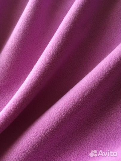 Ткань для шитья флис розовый 4 метра