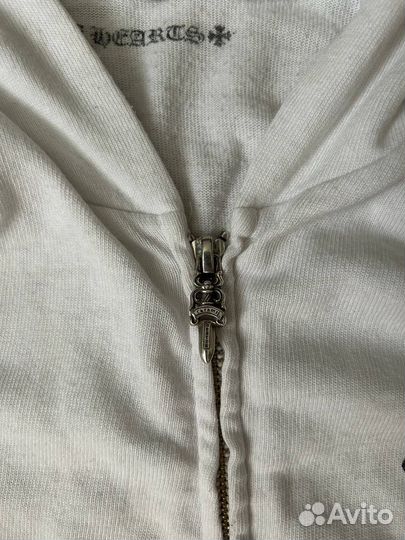 Chrome hearts zip hoodie