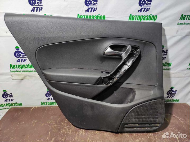 Обшивка двери задней левой Volkswagen Polo