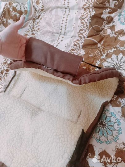 Зимний конверт в коляску