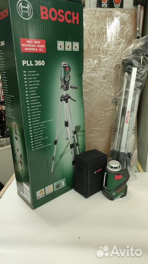 Линейный лазерный нивелир Bosch PLL 360