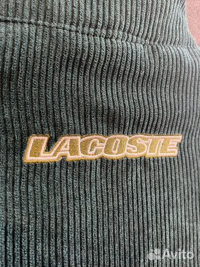 Вельветовая ветровка Lacoste